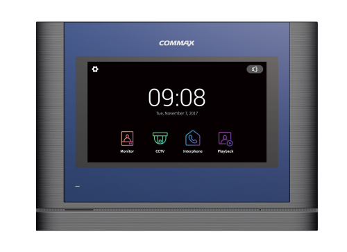 Видеодомофон цветной | код CDV-704MA D-SIL | Commax