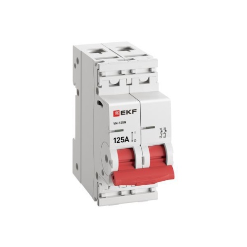 Выключатель нагрузки ВН-125N 2Р 125А PROXIMA EKF | код S1252125 | EKF фото 2 Выключатель нагрузки ВН-125N 2Р 125А PROXIMA EKF | код S1252125 | EKF фото 2