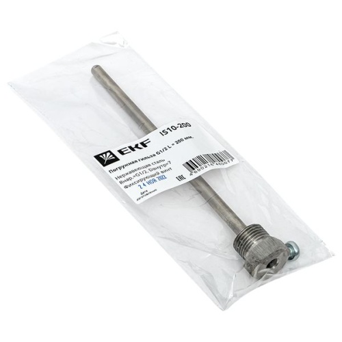 Погружная гильза G1/2 L = 200 мм IS10-200 | код IS10-200 | EKF фото 3