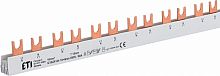 Шина питания IZ 16/2F/44 (18+9) (16мм2, 2P, 0.99м, Fork., 44mod.) | код 002921233 | ETI