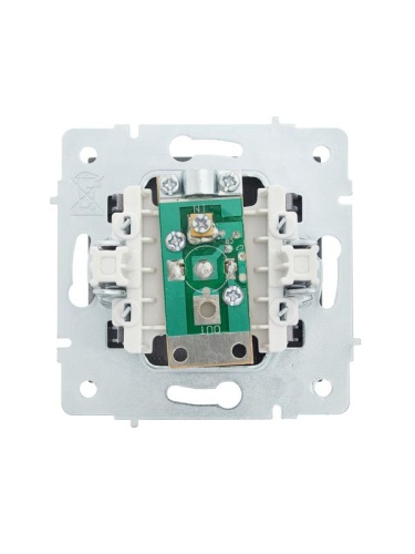 Розетка телевизионная оконечная TV 1-м СП Vesna механизм графит LEZARD 742-3488-130 фото 3