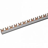 Шина соединительная типа FORK для 4-ф нагр. 63А 54 мод. | код. fork-04-63 | EKF