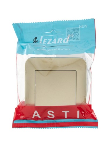 Выключатель 1-кл. 1п СП ASTI 10А IP20 в сборе золото. LEZARD 7081-3636-100 фото 4