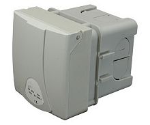 Роз. в коробке внутр. уст. EZB-3243 IP44 (32A, 400V, 3P+PE) | код 004482100 | ETI
