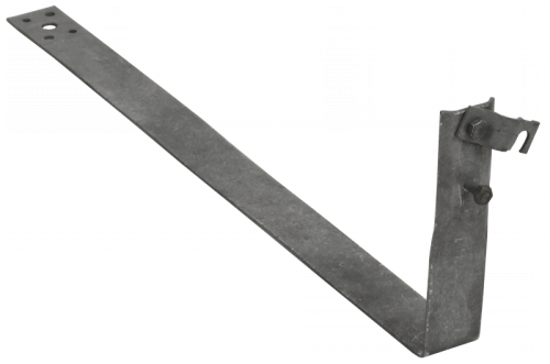 Дер. пр. кр. 6-10мм чер. кр. L=380мм оц. сталь TD IEK | код ZDP80-13-5-16-380 | IEK