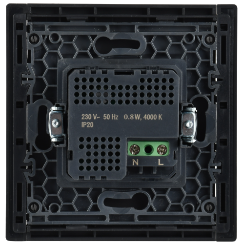 FORTE&PIANO Подсв. LED встр. с датч. движ. FP156 чер. IEK | код FP-MS11-N-150-05-K02 | IEK фото 5