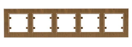 Рамка 5-м Karea горизонт. дуб Makel 56101705