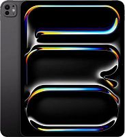 Планшет Apple iPad Pro 2024 A2925 M4 9C RAM8Gb ROM256Gb 13 OLED 2752x2064 iOS черный космос 12Mpix 12Mpix BT WiFi Touch 10hr | код 2032831 | APPLE
