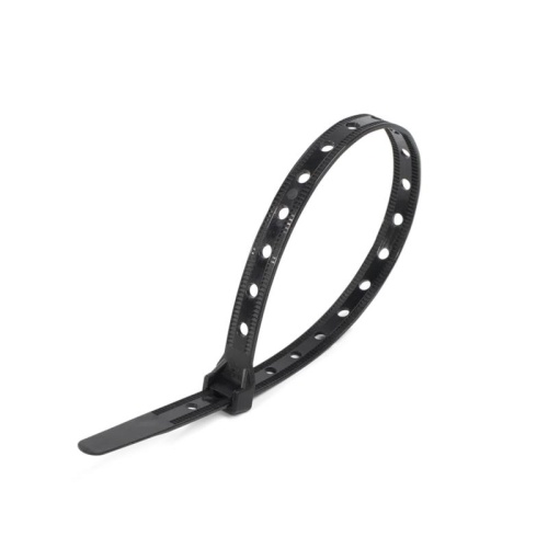 Стяжки нейлоновые КСОMultiHole 10х360 (ч) (100 шт.) | код 81158 | Fortisflex