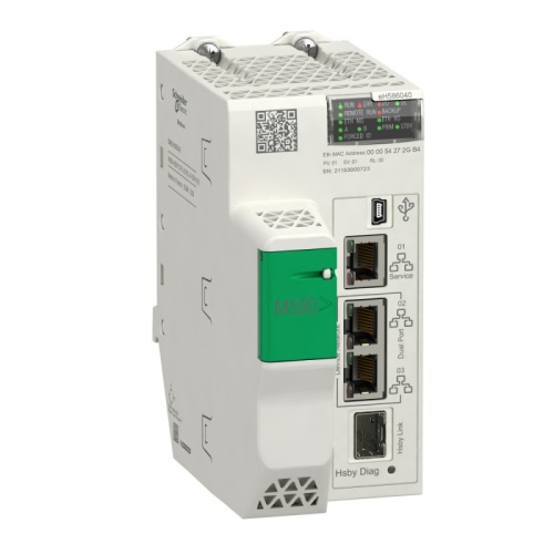 M580 ЦПУ горячего резер. уровень 6, ОЗУ 64 MB, RIO (до 31 ст. X80+Quantum IO) | код BMEH586040 | SCHNEIDER ELECTRIC
