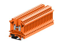 305994 Клемма SUK 1-1 проходная винтовая, сеч.4мм2, оранж., шт | код 305994 | SUPU