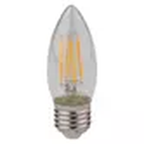 Лампа светодиодная филаментная LED STAR CLASSIC B 60 5W/840 5Вт свеча 4000К нейтр. бел. E27 600лм 220-240В прозр. стекло OSRAM 4058075212428