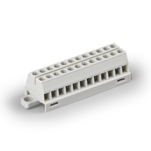 Клеммный блок Compact 12-полюсный с защитой проводов, Cu 1.5 мм? , 450 В () | код KR5131 | ENSTO