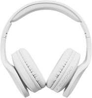 Гарнитура накладные Digma BT-17 белый беспроводные bluetooth оголовье (BT17W) | код 1930380 | DIGMA