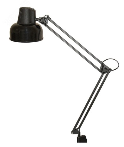 Светильник Бета 60Вт кронштейн черный Е27 без лампы | код | Трансвит