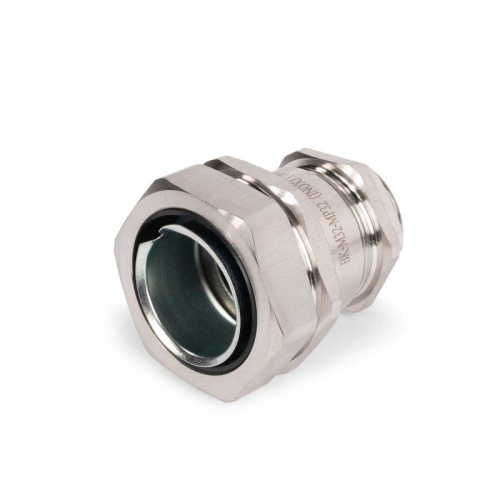 Кабельный ввод для металлорукава ВК-М25(8-16 мм)-МР20 (INOX) (Fortisflex) | код 89111 | Fortisflex