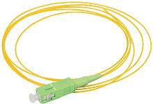 ITK Оптический коммутационный монтажный шнур (пигтеил), (SM), 9/125 (OS2), SC/APC, LSZH, 1,5м | код FPT09-SCA-C1L-1M5 | IEK