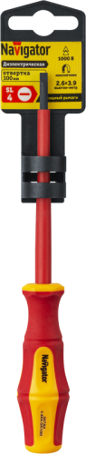 Отвертка диэлектрическая 93 428 NHT-Otd03-SL4-100 Navigator 93428 фото 3