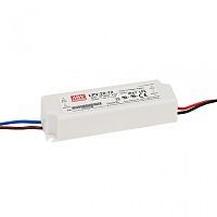 Источник питания AC-DC, 15Вт, IP67, вход 90…264В AC, выход 5В/3A, изоляция 3000В AC, в кожухе 118х35х26мм, -30…+70С | код LPV-20-5 | MeanWell