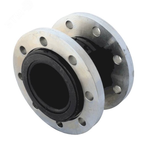 Компенсатор резиновый антивибрационный EPDM Ду 50 Ру10/16 фланцевый | код 129-1943 | КНР