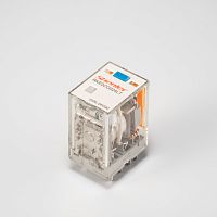 Реле, 2CO, 48VDC, 7A, LED, герм | код RKE2CO048LS | Shenler