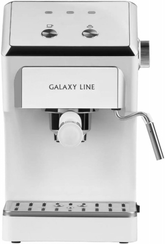 Кофеварка рожковая Galaxy Line GL 0756 1500Вт белый | код 2010541 | GALAXY LINE