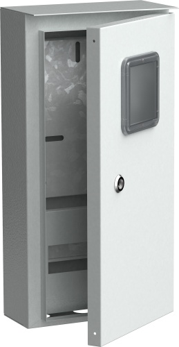 TITAN Корпус металлический коттеджный ЩУРн-3/9 (500х250х135мм) У1 IP54 | код MKM34-N-009-54-ZO | IEK фото 3