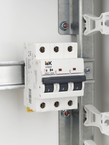 ARMAT Автоматический выключатель M06N 3P B 4А | код AR-M06N-3-B004 | IEK  фото 7