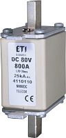 Предохранитель NH-00 80V DC 250A (с бойком) | код 004110102 | ETI