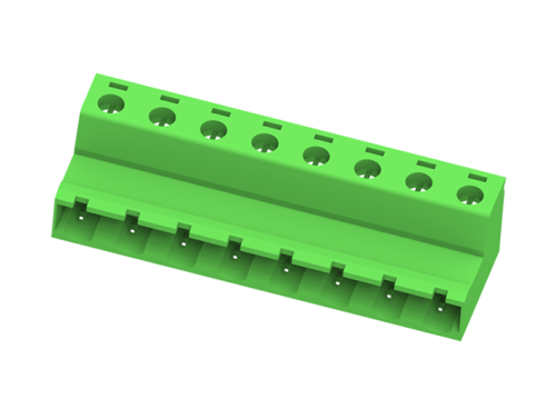 MC-PB7.62H08C Разъём штекерный MC, шаг 7.62мм,8 конт., зел., шт | код MC-PB7.62H08C | SUPU