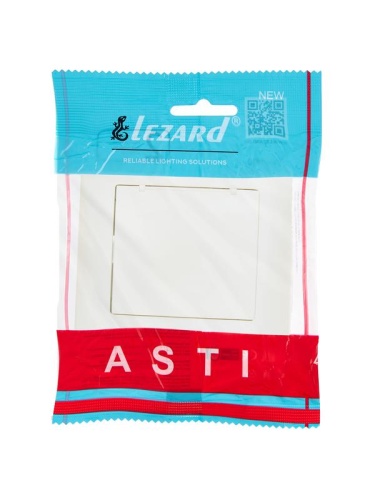 Розетка 1-м СП ASTI 16А IP20 с заземл. с крышкой термопласт в сборе жемчуж./бел. перламутр. LEZARD 7081-3030-123В фото 6