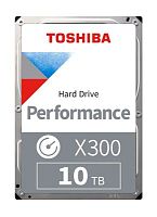 Жесткий диск Toshiba SATA-III 10Tb HDWR11AUZSVA X300 (7200rpm) 256Mb 3.5 | код 1064555 | TOSHIBA