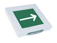 Оповещатель световой МИНИ-12 Стрелка вправо (зеленый) | код МИНИ-12==>зел | Электротехника и Автоматика