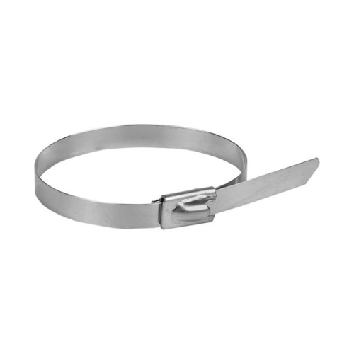 Хомут AISI 304 из нержавеющей стали, 4,6x150 (10 шт,) FlexLock PROxima | код plc-fl-tss-304-4.6x150-r | EKF фото 2