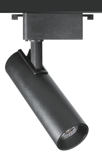 Светильник светодиодный на шинопровод ДПО-10Вт 4000К 24 град. BL черный IP40 | код 5035713 | JazzWay