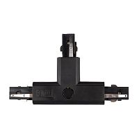 Коннектор черный правый внешн. T-образн. для 3Ф шинопровода 3P PTR CT-BL R/OUT JazzWay | код 5063235 | JazzWay