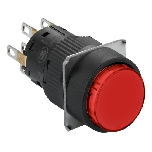 КНОПКА КРАСНАЯ, 16ММ, ПРУЖ. ВОЗВР. | код XB6EAA42P | SCHNEIDER ELECTRIC