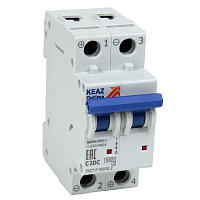 Выключатель автоматический OptiDin BM63-2C25-DC-УХЛ3 (Новый) | код. 261237 | КЭАЗ 