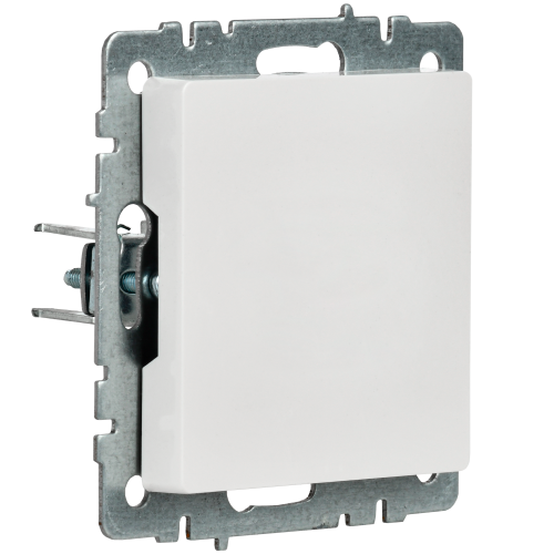 Заглушка с суппортом BRITE МЗ10-БрБ бел. | код BR-PL10-K01 | IEK фото 4