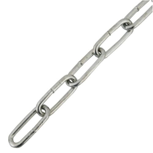 Цепь длиннозвенная 5мм DIN 763 (LLC) накл. (уп.32м) Tech-Krep/Zitar 103333