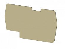 446 460, Концевой сегмент на клеммники PYK 6 (бежевый), NPP PYK6 | код 0.0.0.4.46460 | KLEMSAN