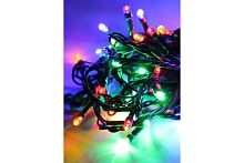 Гирлянда уличная LD200C-GM 200LED 22.9м (19.9+3м) 8 режимов мигания контроллер IP54 мультиколор | код KOC_GIR200LED_RGB_IP | КОСМОС