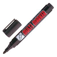 Маркер перманентный CROWN Multi Marker , ЧЕРНЫЙ, круглый наконечник, 3 мм, CPM-800 | код 151552 | Crown