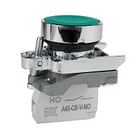 Кнопка OptiSignal D22 C4-P-310 зеленая металл 1НО XB4BA31 | код 332167 | КЭАЗ