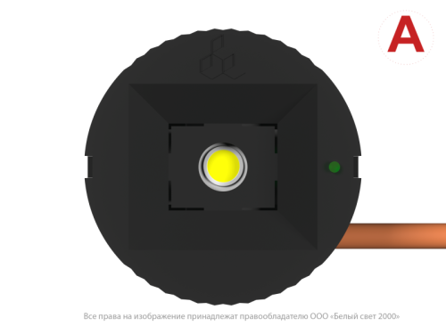 Светильник аварийный BS-OKO-10-L1-24 Black | код a15319 | Белый Свет фото 4