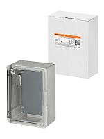 Бокс пластиковый ЩМП-0-2, прозр. крышка, ABS, IP65, от -45 до +75 °С, навесной, (330x250x140) TDM | код SQ0933-0222 | TDM