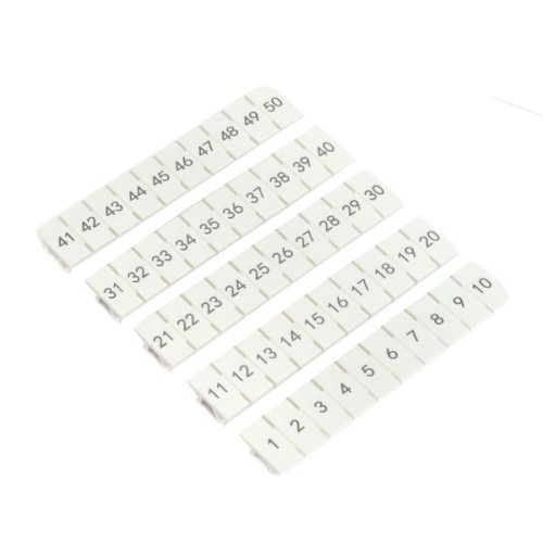 Маркировка для клемм 2.5 UT 1-50 | код scr-ut-mrk-2,5-1-50 | EKF
