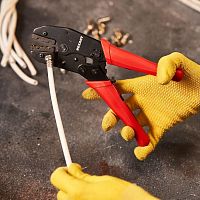 Кримпер для обжима F и BNC разъемов RG-59, RG-58, RG-62 (ht-301 A) | код 12-3212 | REXANT