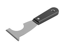 Шпатель многофункциональный малярный, пластиковая ручка 63 мм | код 6651 | КУРС