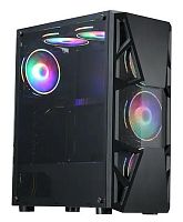 Корпус Formula CL-3303B RGB черный без БП ATX 2xUSB2.0 1xUSB3.0 audio bott PSU | код 1393316 | FORMULA